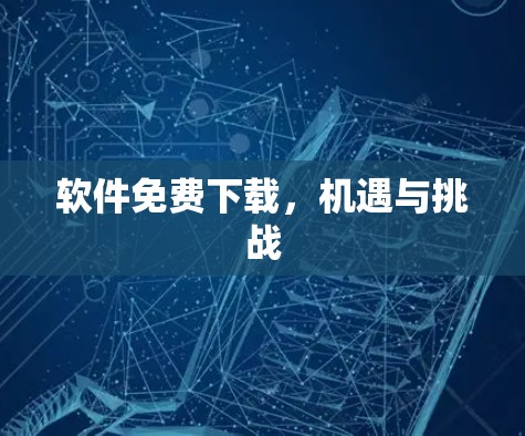软件免费下载，机遇与挑战