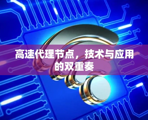 高速代理节点，技术与应用的双重奏
