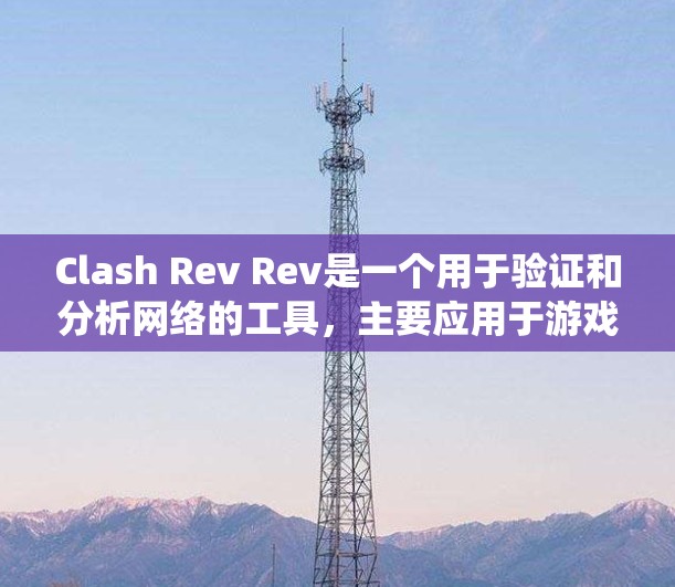 Clash Rev Rev是一个用于验证和分析网络的工具,主要应用于游戏和网络环境。它通过多种方式帮助验证网络假设、分析流量和统计游戏数据。以下是详细的步骤指南