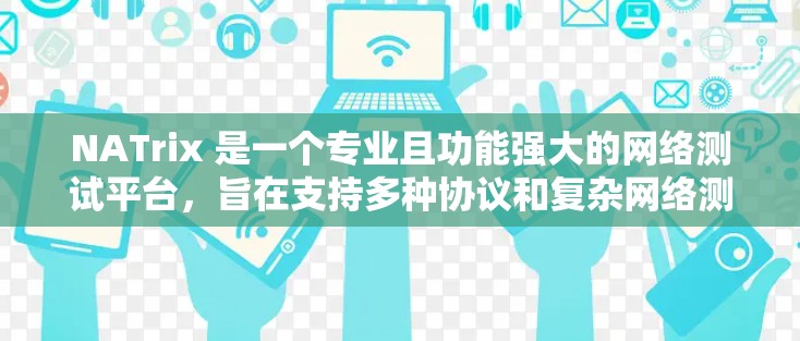 NATrix 是一个专业且功能强大的网络测试平台，旨在支持多种协议和复杂网络测试需求。以下是关于 NATrix 的详细信息