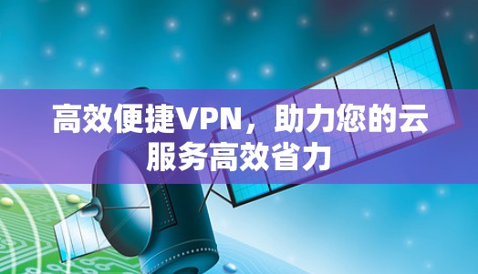 高效便捷VPN,助力您的云服务高效省力 高效便捷VPN,助力您的云服务高效省力