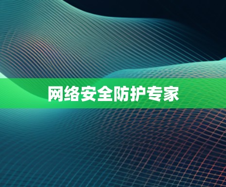 网络安全防护专家 网络安全防护专家