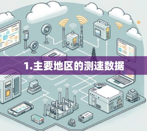 1.主要地区的测速数据 1.主要地区的测速数据