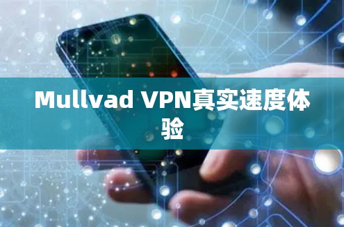Mullvad VPN真实速度体验 Mullvad VPN真实速度体验