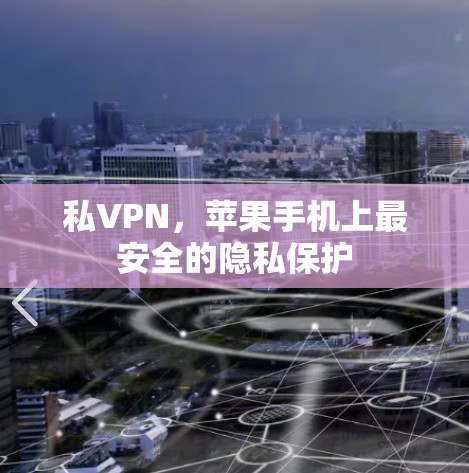 私VPN,苹果手机上最安全的隐私保护 私VPN,苹果手机上最安全的隐私保护