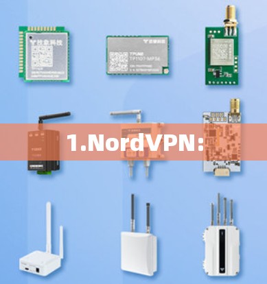 1.NordVPN: 1.NordVPN: