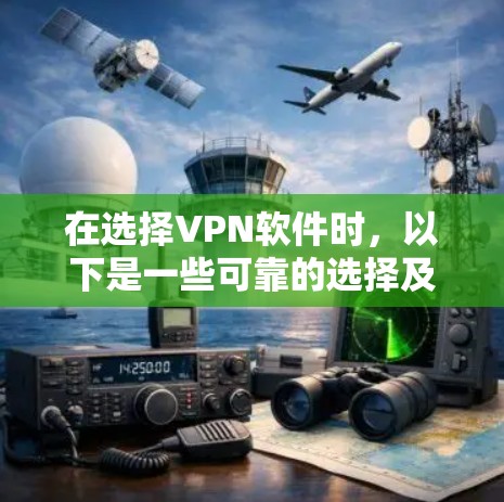 在选择VPN软件时,以下是一些可靠的选择及它们的详细信息 在选择VPN软件时,以下是一些可靠的选择及它们的详细信息